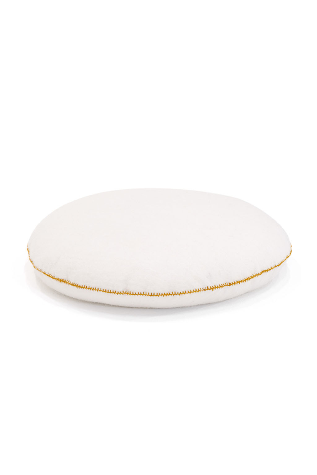 chakra natural felt and kapok floor cushion