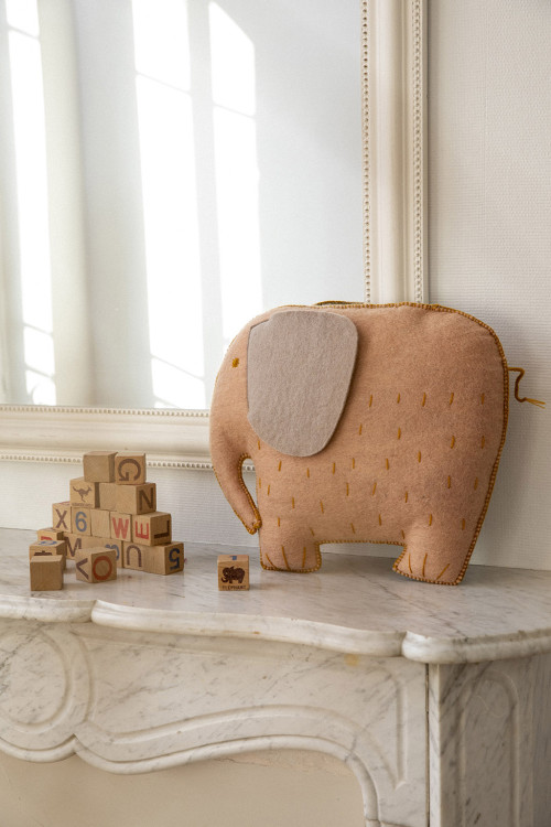 COUSSIN PASU ÉLÉPHANT