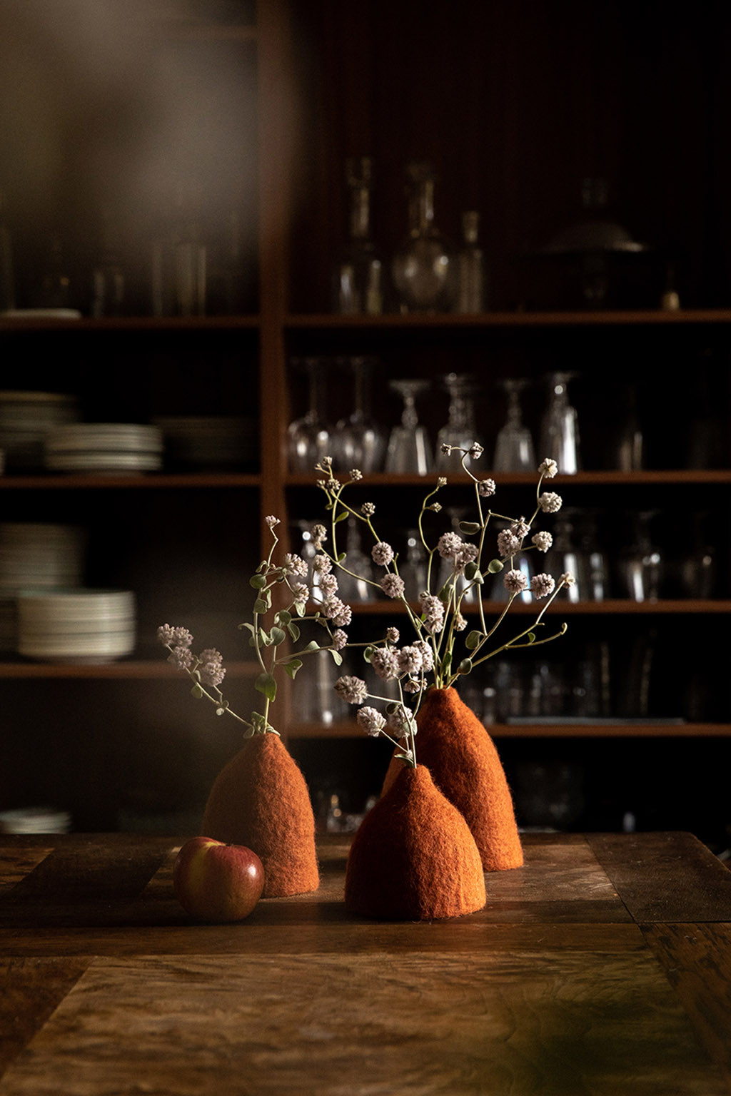SET 3 CACHE-VASES CLOCHETTES