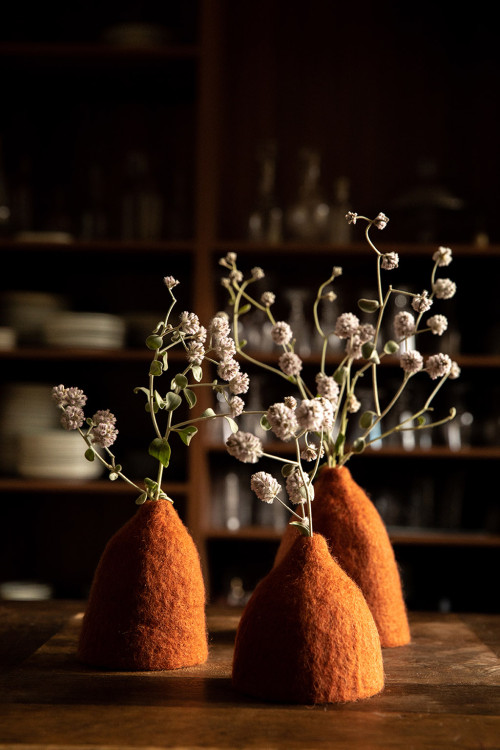 SET 3 CACHE-VASES CLOCHETTES
