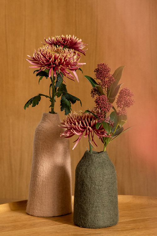 PLAIN BELL VASE COVER