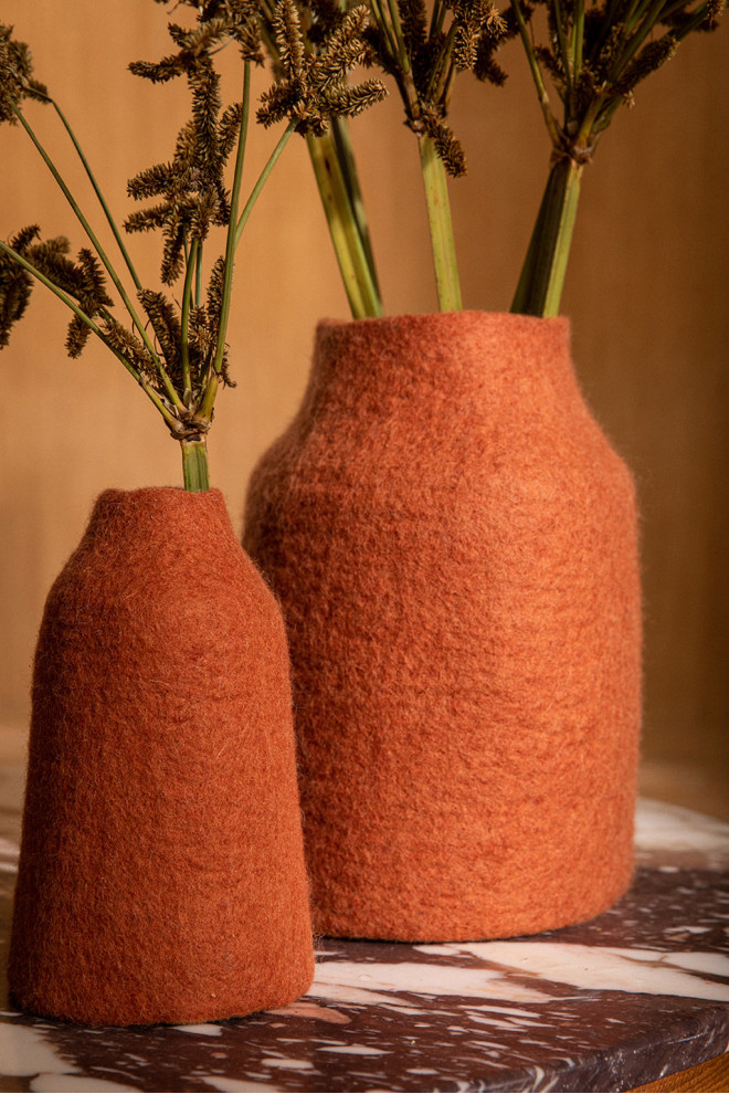 POTTERY VASE COVER