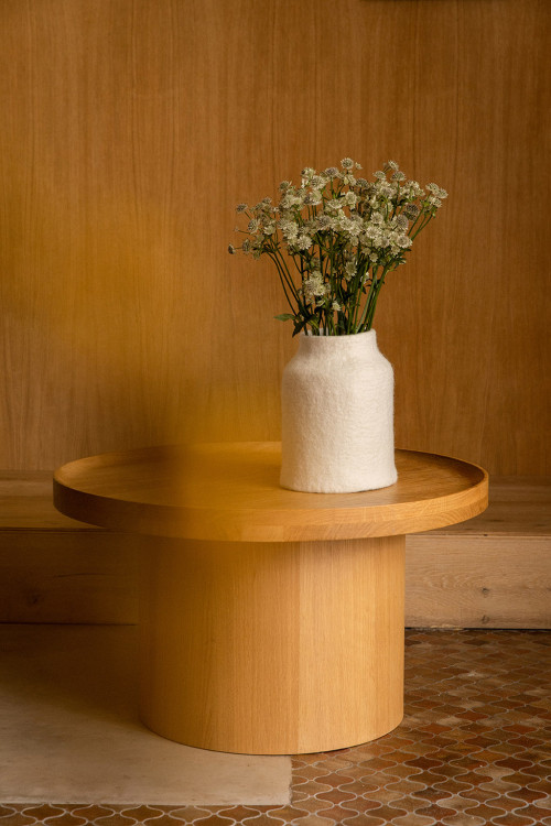 POTTERY VASE COVER
