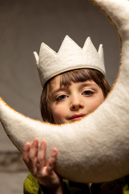 Couronne en feutre pour enfant RANI - MUSKHANE