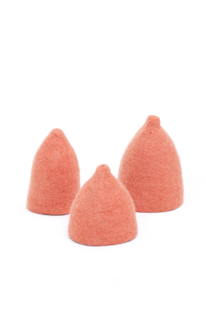 SET 3 CACHE-VASES...