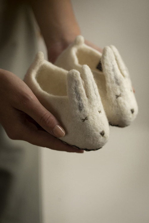 CHAUSSONS LAPIN
