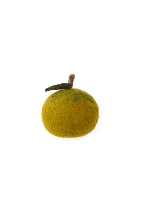 felted apple