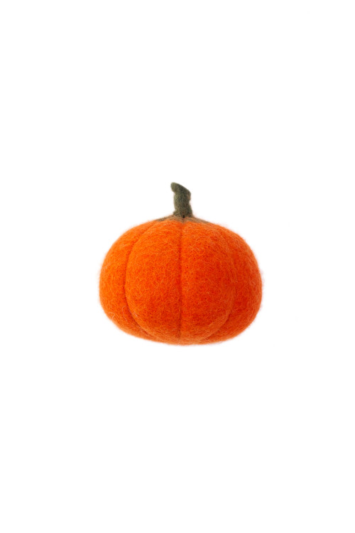 pumpkin in felt