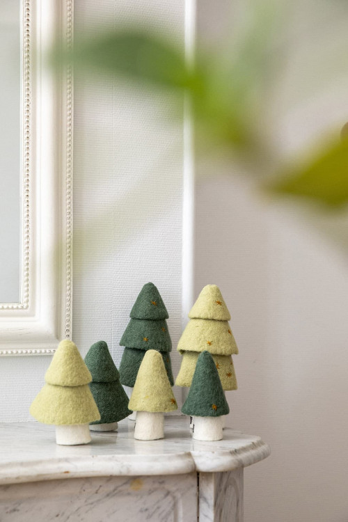 SET OF 3 CHRISTMAS TREE