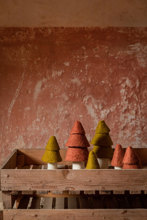 SET OF 3 CHRISTMAS TREES - Bazaar