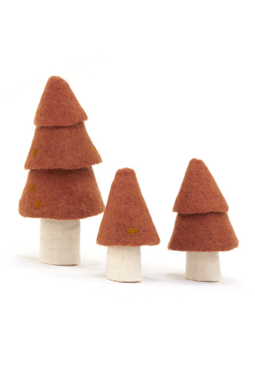 SET DE 3 SAPINS - Bazar