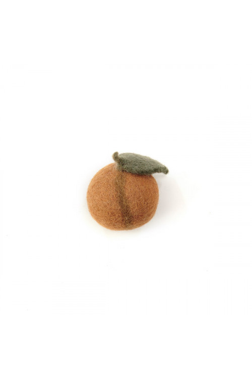 apricot in felt