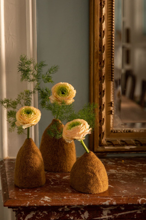 SET 3 CACHE-VASES CLOCHETTES - Dernière chance