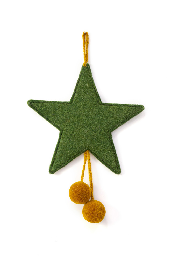 POMPOMS STAR HANGING - Last...