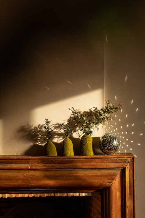 SET 3 CACHE-VASES CLOCHETTES