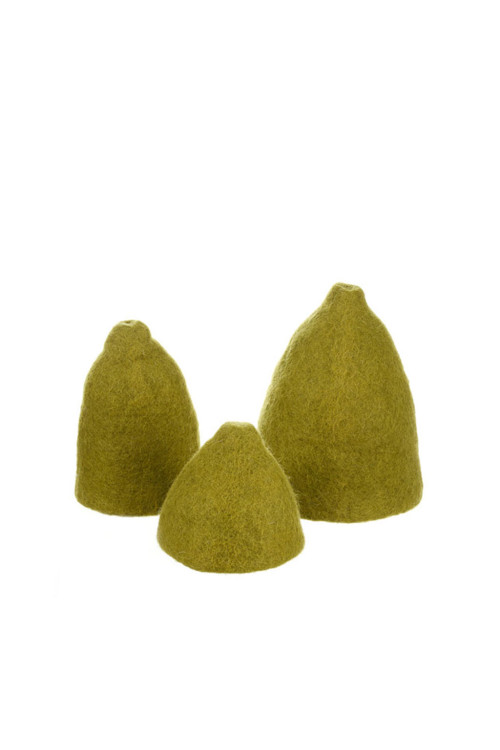 SET 3 CACHE-VASES CLOCHETTES