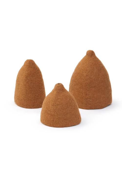 SET 3 CACHE-VASES CLOCHETTES