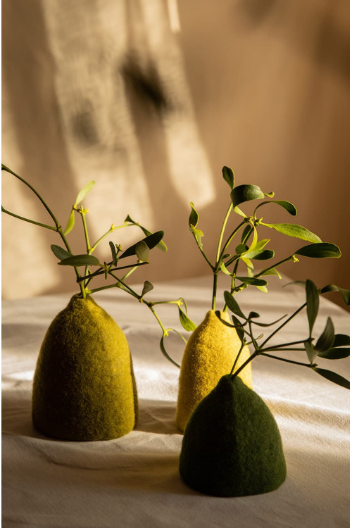 SET 3 CACHE-VASES CLOCHETTES