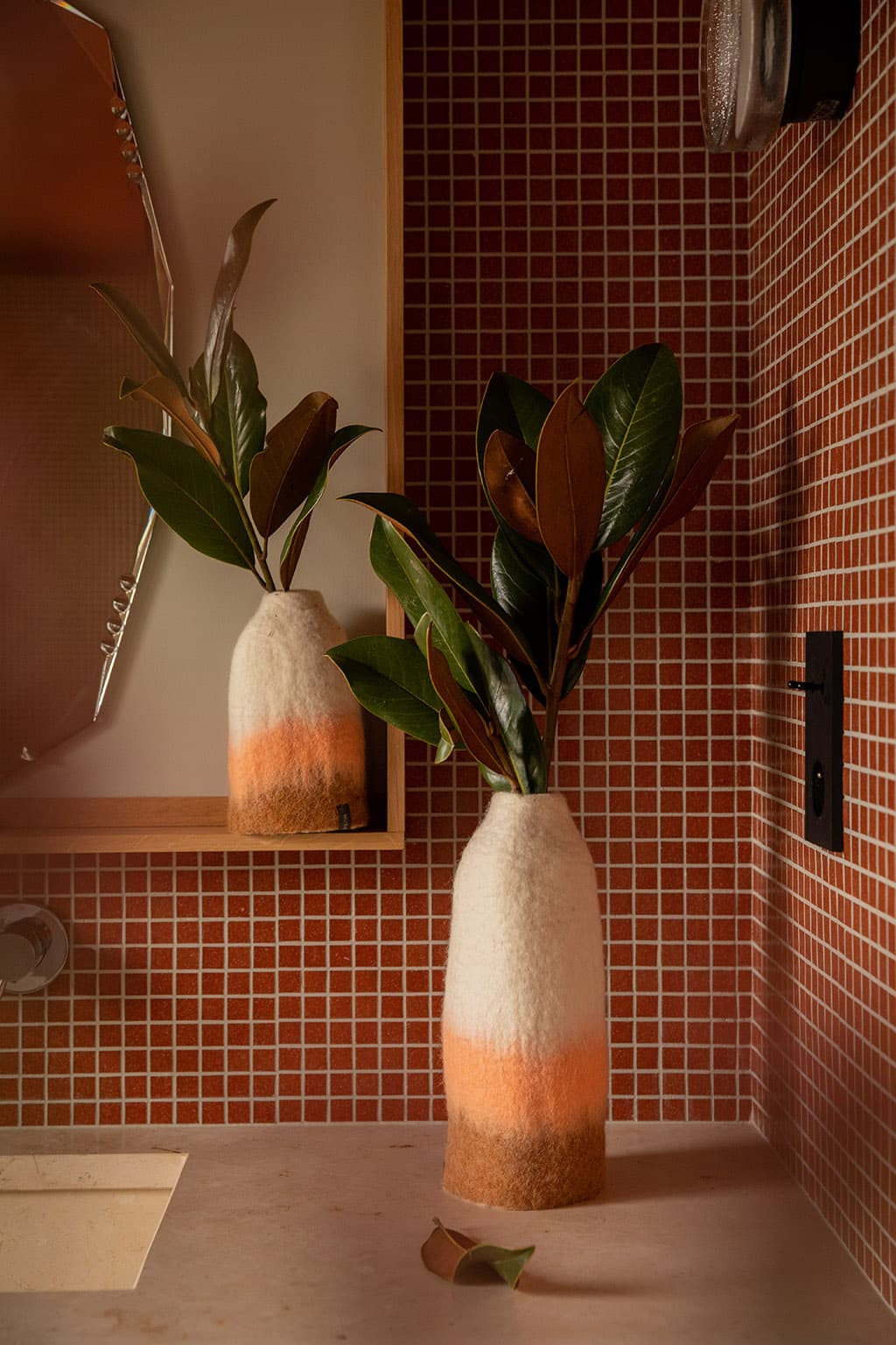 CACHE-VASE CLOCHE FUSION