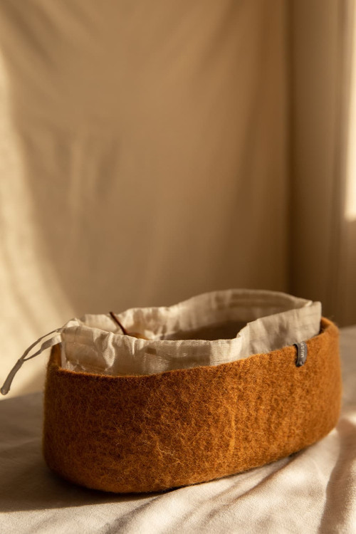 COTTON GAUZE POUCH