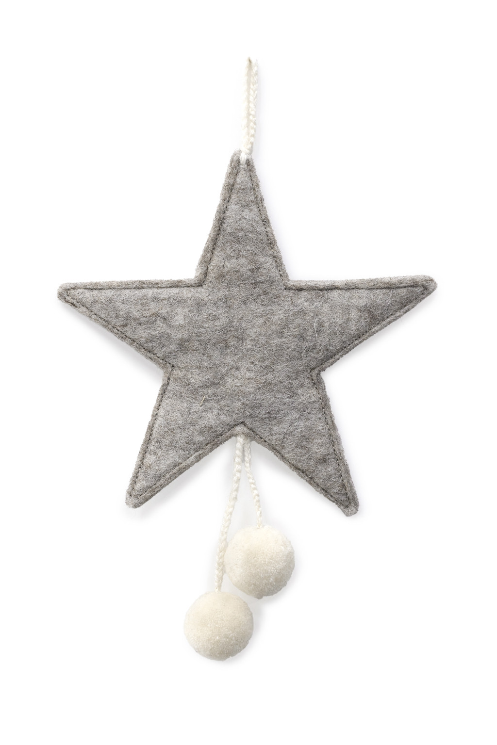 POMPOMS STAR HANGING