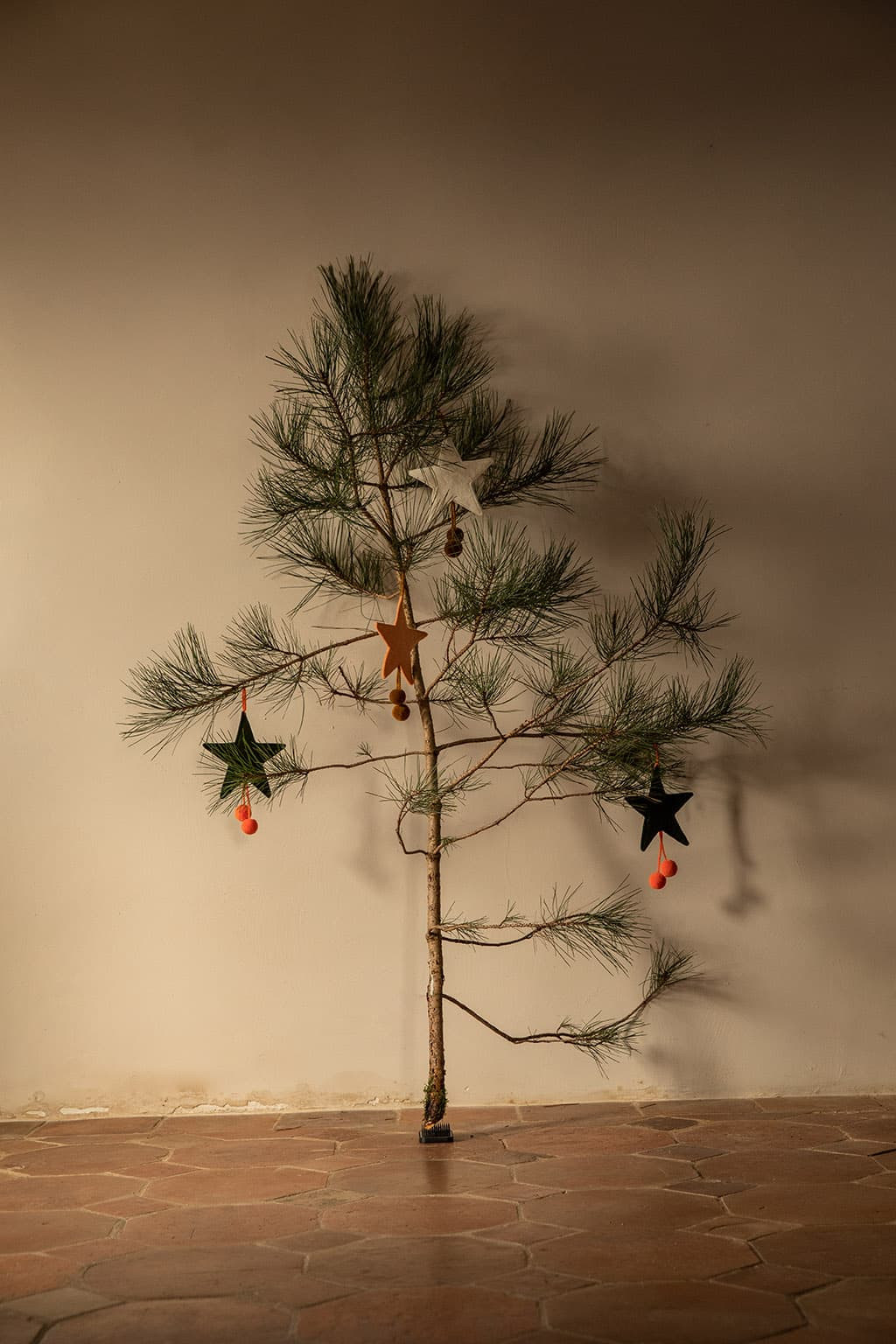 POMPOMS STAR HANGING