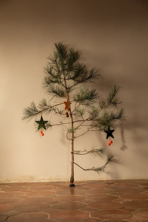 POMPOMS STAR HANGING