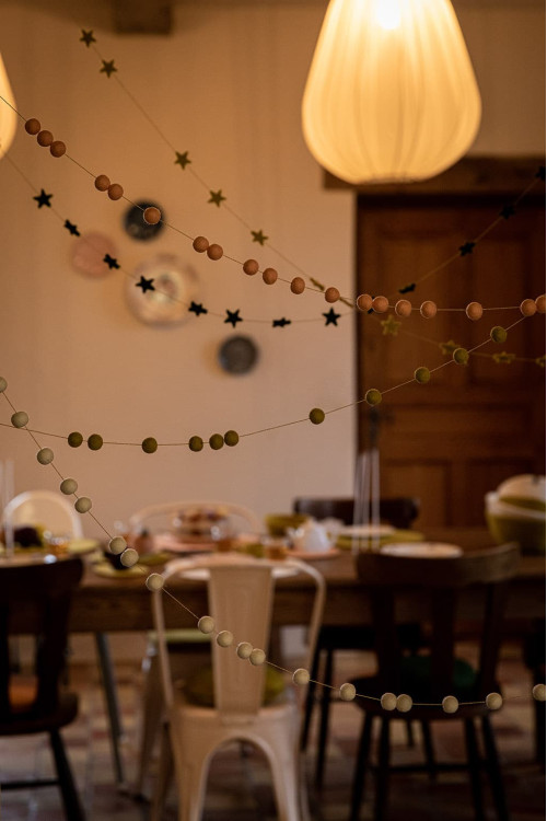POMPOMS MALLA GARLAND
