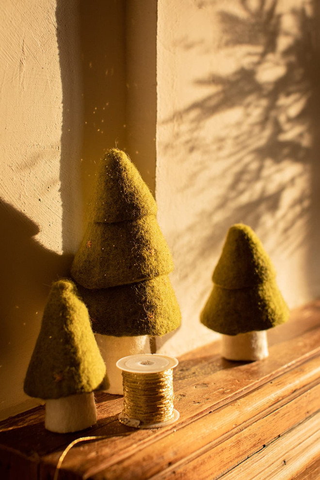 SET OF 3 CHRISTMAS TREE