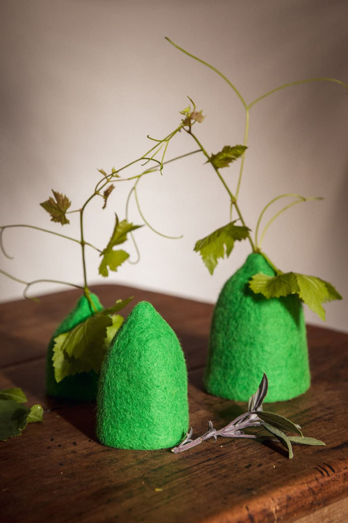 SET MIT 3 GLÖCKCHEN VASEN - Letzte chance