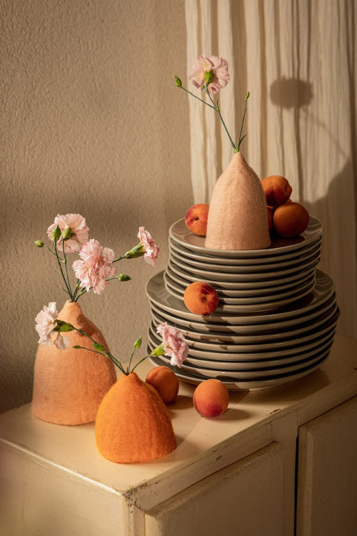 SET MIT 3 GLÖCKCHEN VASEN - Letzte chance