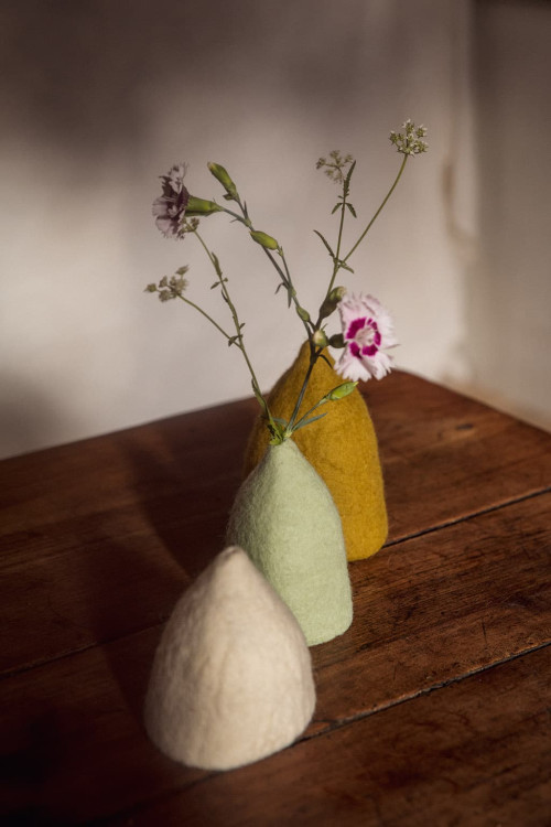 SET 3 CACHE-VASES CLOCHETTES - Dernière chance