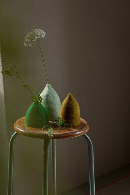 SET MIT 3 GLÖCKCHEN VASEN - Letzte chance