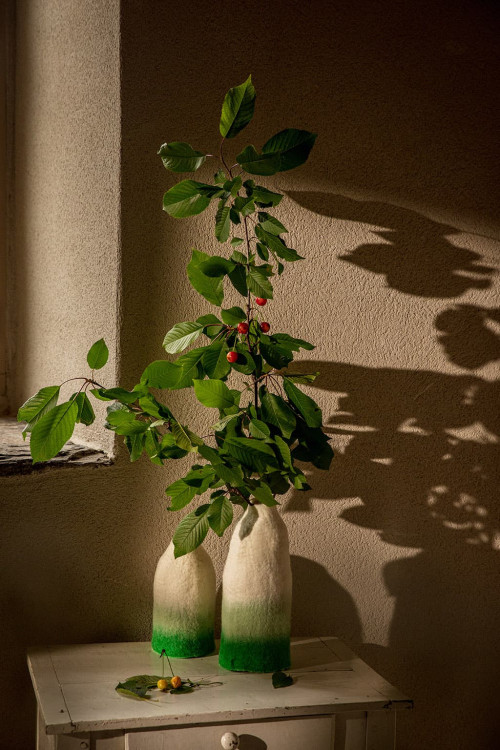 CACHE-VASE CLOCHE FUSION - Dernière Chance