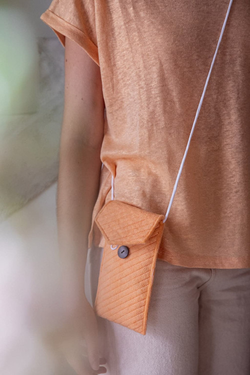 PHONE POUCH WITH STRAP - Last chance