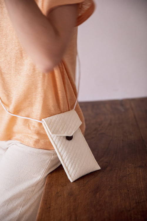PHONE POUCH WITH STRAP - Last chance