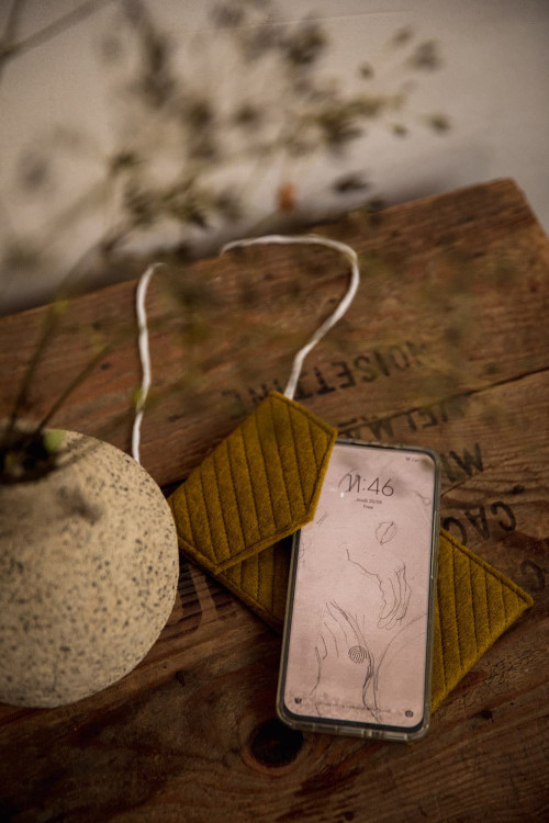 POCHETTE TÉLÉPHONE À BANDOULIÈRE - Dernière chance