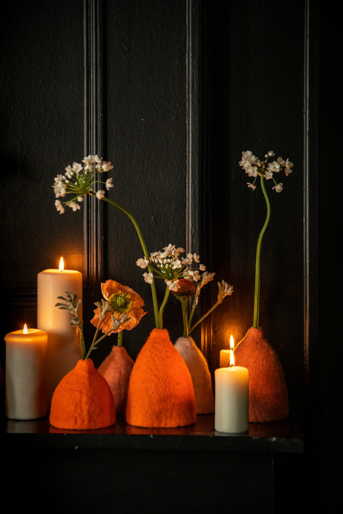 SET OF 3 TINKERBELLS VASE COVERS - Bazaar