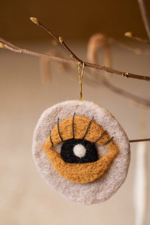 Décoration de Noël artisanale en feutre