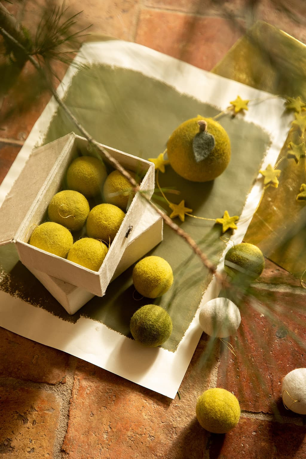 COFFRET DE 6 BOULES DE NOËL