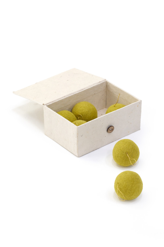 COFFRET DE 6 BOULES DE NOËL