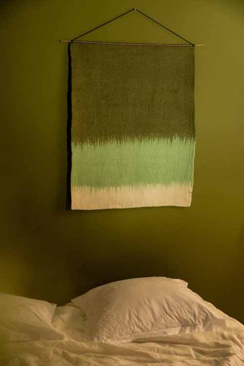 BRUSH WALL HANGING
