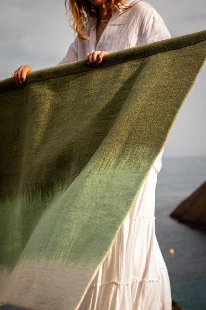 LARGE BRUSH WALL HANGING