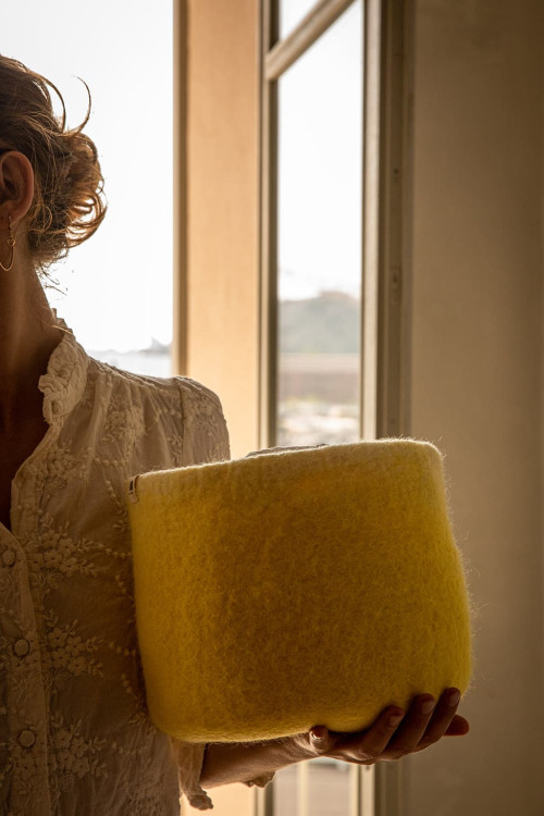 ZWEIFARBIGE KALEBASSE