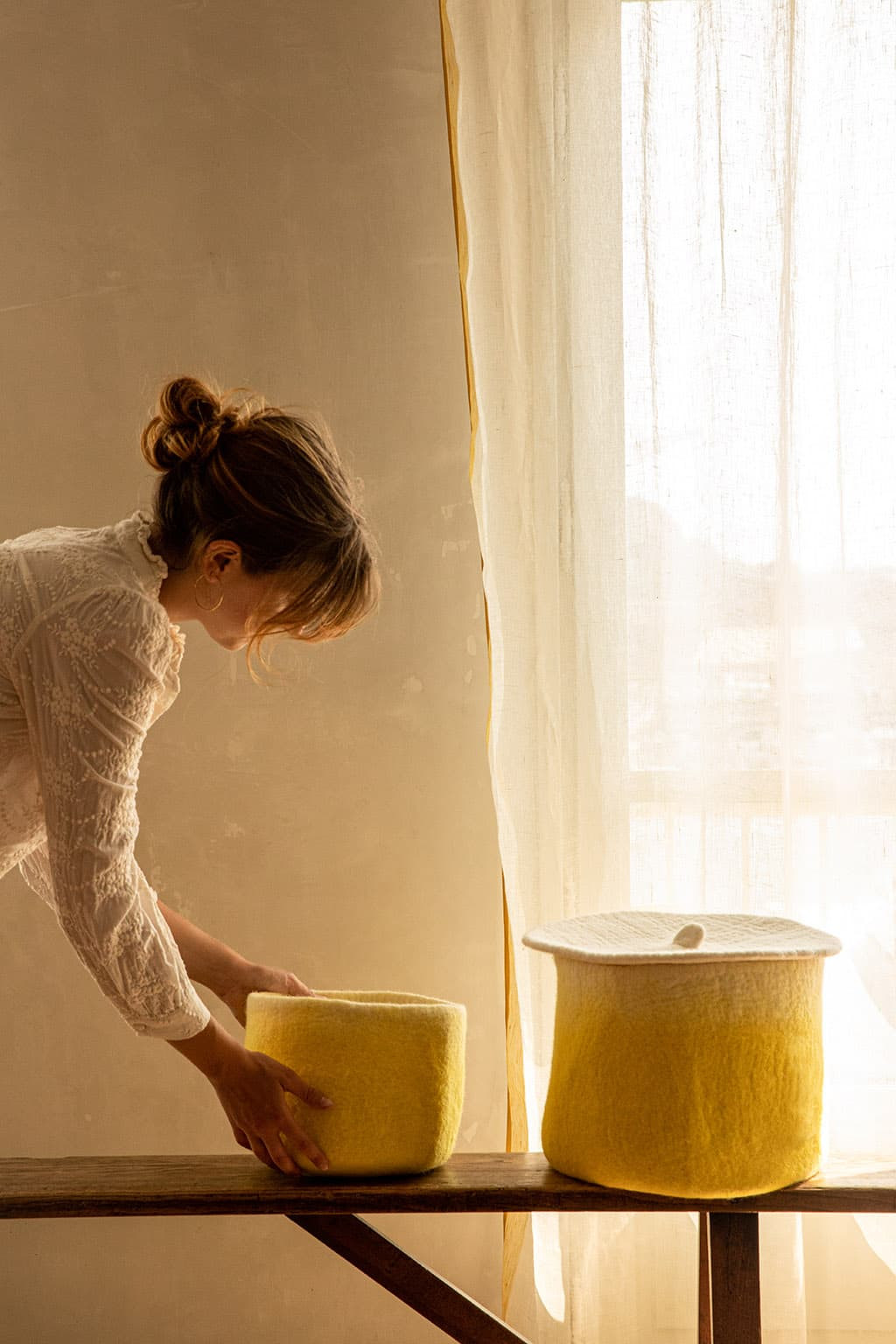 RANGEMENT CALEBASSE BICOLORE