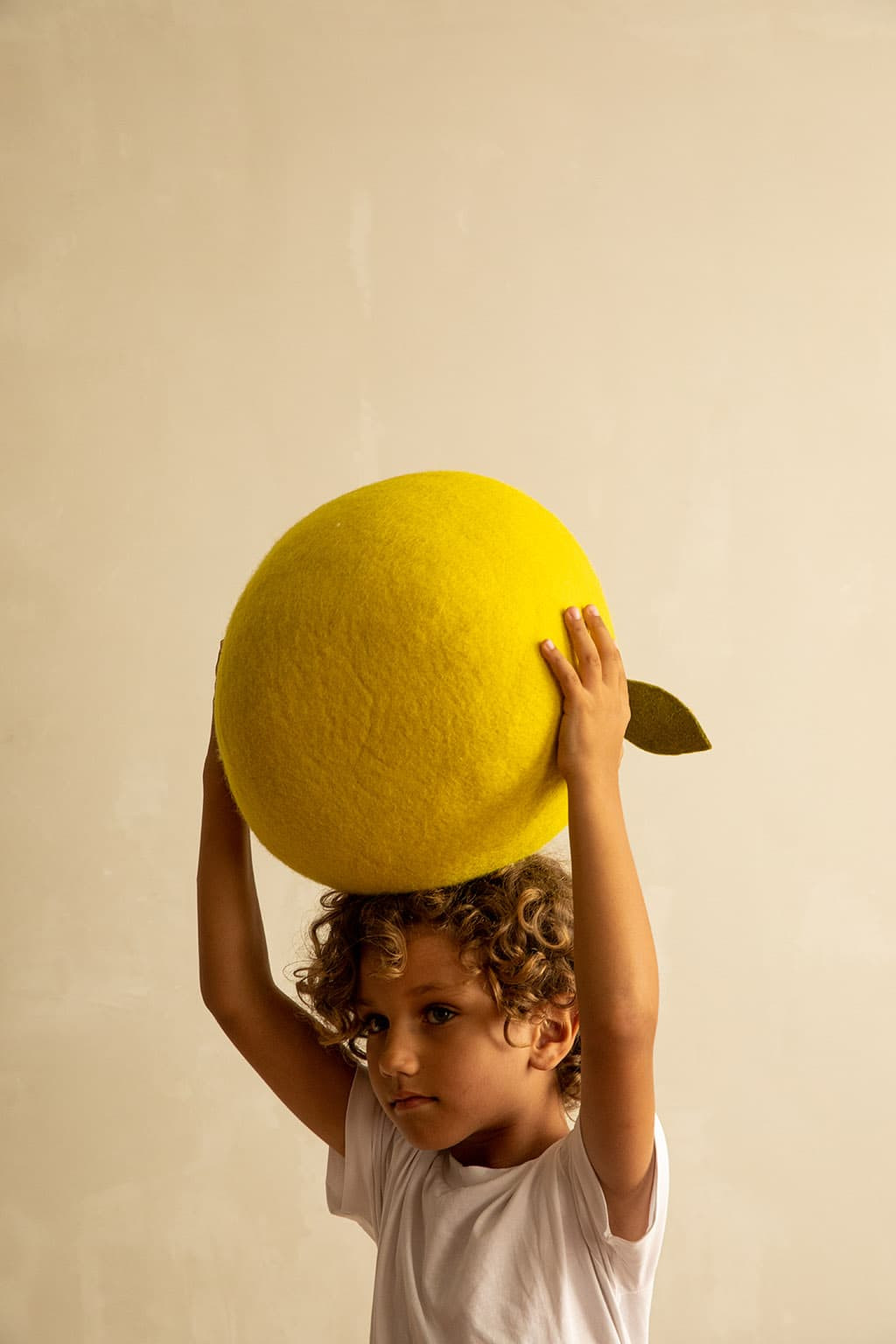 POUF CITRON