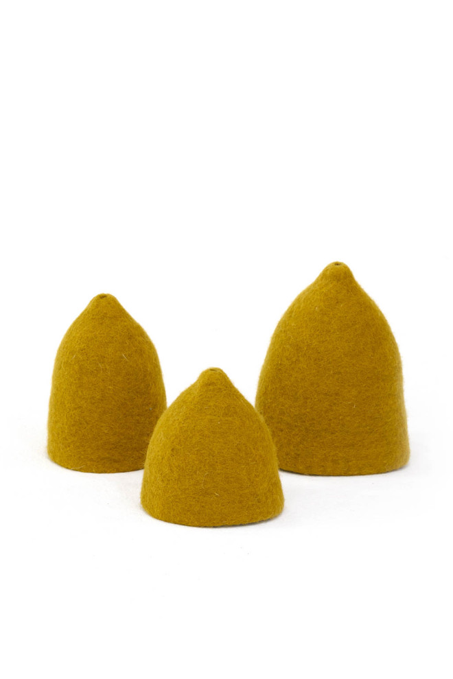 SET 3 CACHE-VASES CLOCHETTES