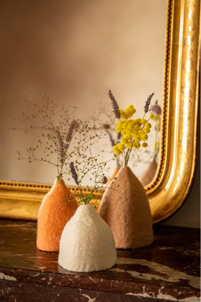SET 3 CACHE-VASES CLOCHETTES