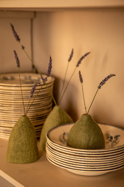 SET 3 CACHE-VASES CLOCHETTES