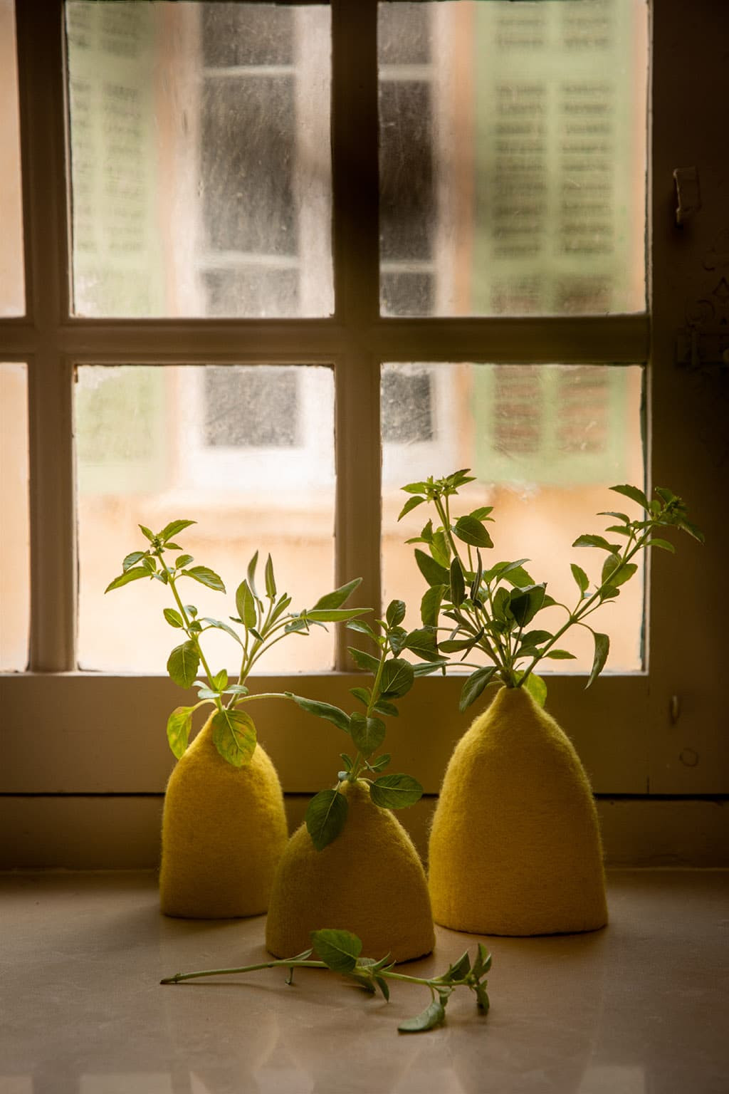 SET 3 CACHE-VASES CLOCHETTES